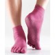 JOGA & PILATES nízke ABS prstové ponožky ToeSox